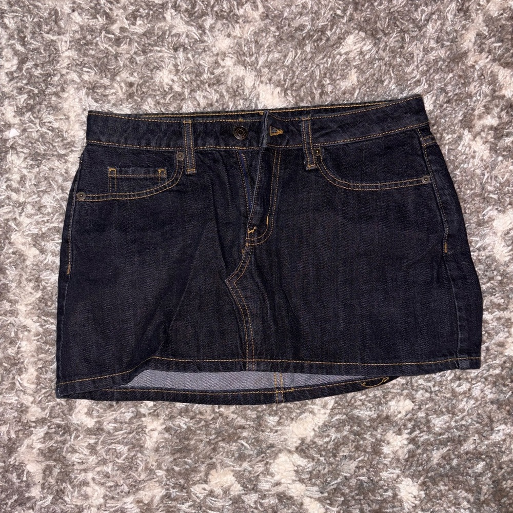 Universal Thread Dark Denim Mini Skirt
